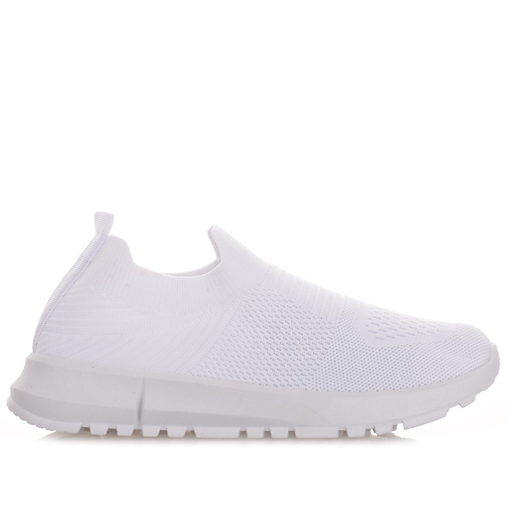 Γυναικεία λευκά Sneakers Κάλτσα WHITE 673041