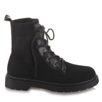 Μποτάκια αρβυλα΄κια σε μαύρο χρώμα BLACK 479742