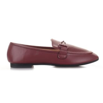Μπορντό μοκασίνια με λεπτομέρεια WINE 635852