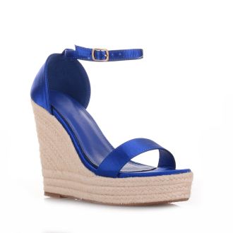 Πλατφόρμες σε Μπλε χρώμα BLUE 651252