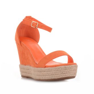 Σουέντ Πορτοκαλί πλατφόρμες ORANGE 651257