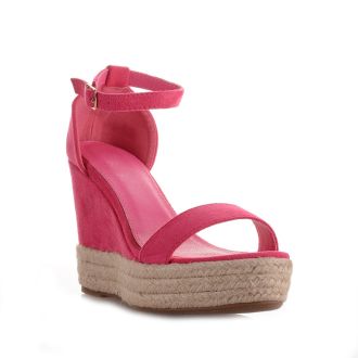 Γυναικείες πλατφόρμες σε φούξια χρώμα FUCHSIA 651258