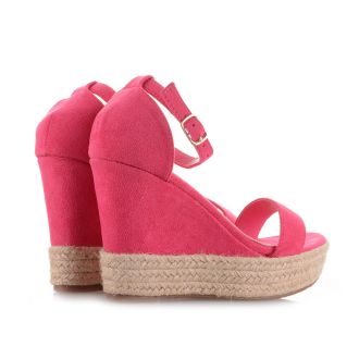 Γυναικείες πλατφόρμες σε φούξια χρώμα FUCHSIA 651258