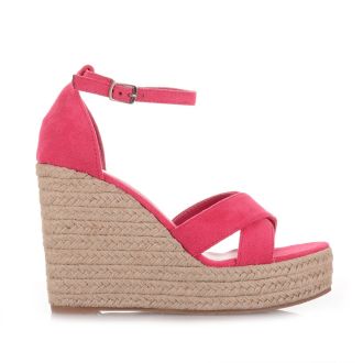 Γυναικείες πλατφόρμες σε φούξια χρώμα FUCHSIA 651992