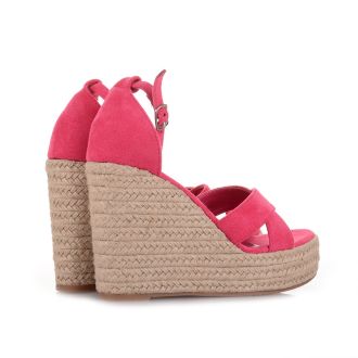 Γυναικείες πλατφόρμες σε φούξια χρώμα FUCHSIA 651992