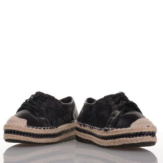 Γυναικείες μαύρες εσπαντρίγιες BLACK 668996