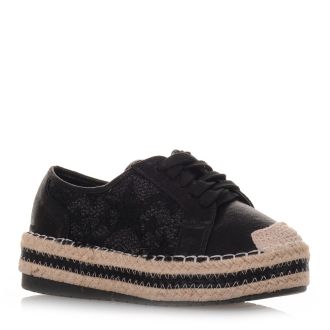 Γυναικείες μαύρες εσπαντρίγιες BLACK 668996