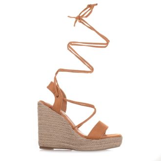 Πλατφόρμες Lace Up με Σχοινί CAMEL 669047