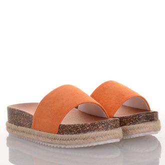 Πορτοκαλί Σουετ Flatforms ORANGE 670425