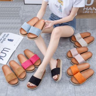 Φούξια Σουετ Flatforms FUCHSIA 670429