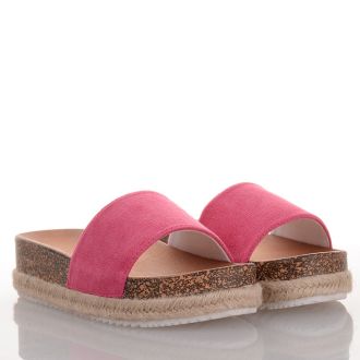Φούξια Σουετ Flatforms FUCHSIA 670429