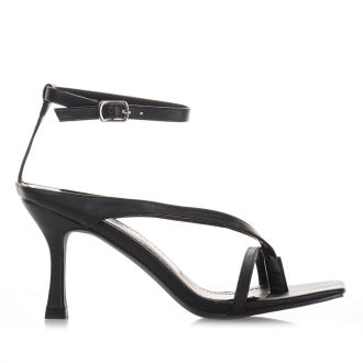 Γυναικεία μαύρα πέδιλα BLACK  670452