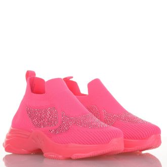 Γυναικεία αθλητικά τύπου κάλτσα σε φούξια χρώμα FUCHSIA 670536