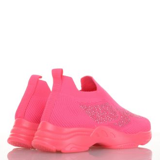 Γυναικεία αθλητικά τύπου κάλτσα σε φούξια χρώμα FUCHSIA 670536