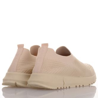 Γυναικεία Μπεζ Sneakers Κάλτσα BEIGE 672446
