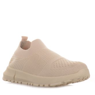 Γυναικεία Μπεζ Sneakers Κάλτσα BEIGE 672446