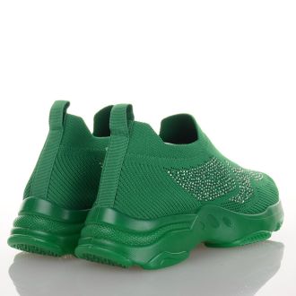 Γυναικεία αθλητικά τύπου κάλτσα σε πράσινο χρώμα GREEN 672448