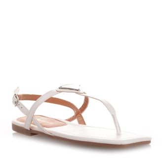 Λευκά Γυναικεία Σανδάλια Δίχαλα WHITE 674141