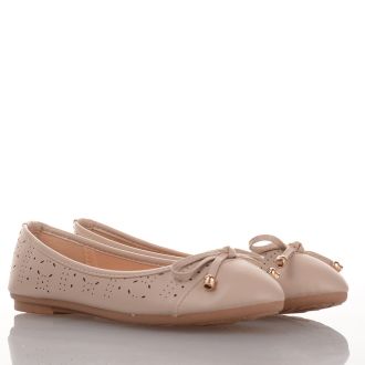Μπαλαρίνες  σε μπεζ χρώμα BEIGE 679047
