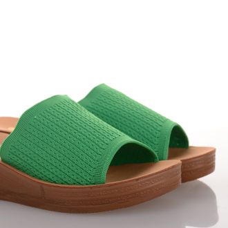 Πράσινες Πλατφόρμες με Υφασμάτινη Φάσα GREEN 680495