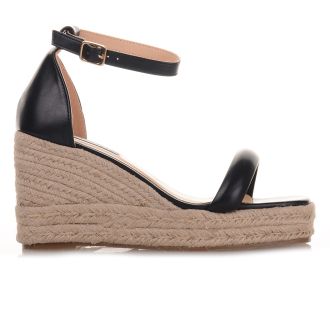 Μαύρες Γυναικείες πλατφόρμες BLACK 683442