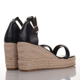 Μαύρες Γυναικείες πλατφόρμες BLACK 683442