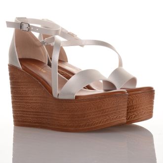 Ασημί Ψηλές Πλατφόρμες SILVER 685095