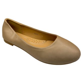 Μπαλαρίνες σε χακί χρώμα KHAKI 687221