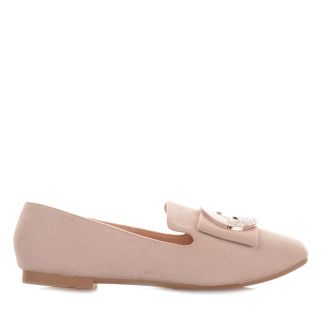 Μπεζ Σουέντ Μοκασίνια BEIGE 688159