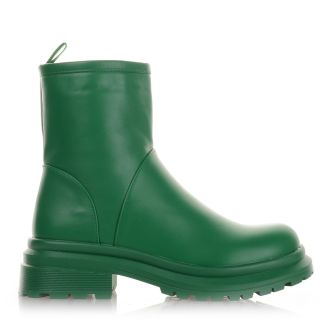 Πράσινα Γυναικεία Μποτάκια GREEN 689907