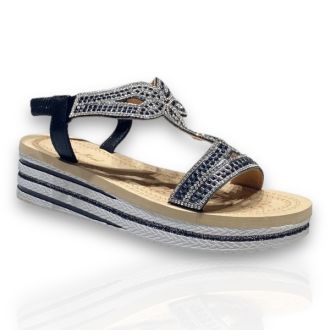 Γυναικείες πλατφόρμες BLACK 702270