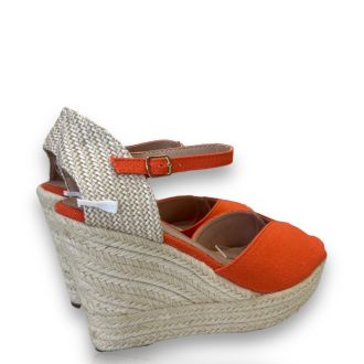 Γυναικείες πορτοκαλί πλατφόρμες ORANGE 702964