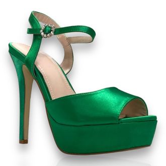 Γυναικεία πράσινα πέδιλα GREEN 706230