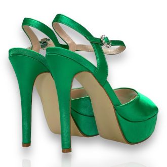 Γυναικεία πράσινα πέδιλα GREEN 706230