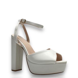 Γυναικεία πέδιλα σε λαυκό χρώμα WHITE 706553