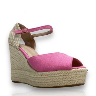 Γυναικείες πλατφόρμες ρόζ FUSHIA 706829