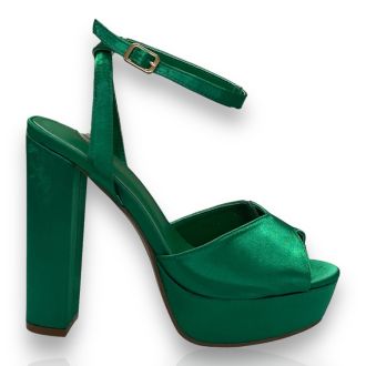 Γυναικεία πέδιλα σε πράσινο χρώμα GREEN 706833