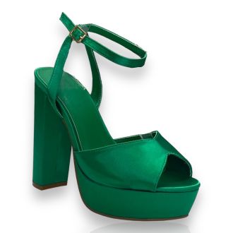 Γυναικεία πέδιλα σε πράσινο χρώμα GREEN 706833