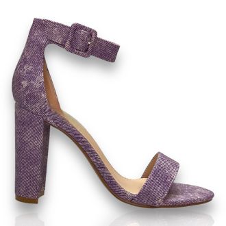 Γυναικεία πέδιλα σε μωβ χρώμα PURPLE 706863