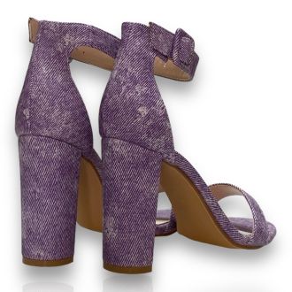 Γυναικεία πέδιλα σε μωβ χρώμα PURPLE 706863