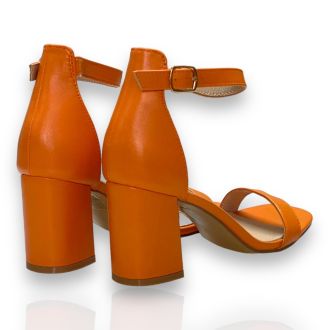 Γυναικεία πορτοκαλί πέδιλα ORANGE 706869