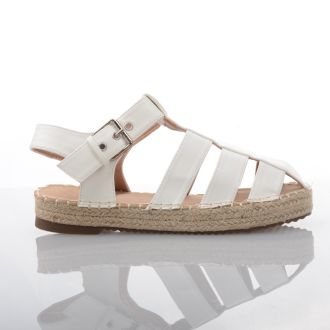 Γυναικεία σανδάλια σε λευκό χρώμα WHITE 708894