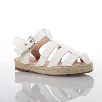 Γυναικεία σανδάλια σε λευκό χρώμα WHITE 708894