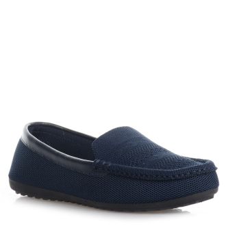 Γυναικεία μοκασίνια σε μπλέ χρώμα BLUE 716696