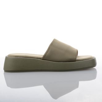 Γυναικείες πλατφόρμες σε πράσινο χρώμα GREEN 718522