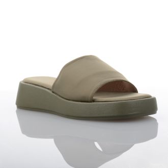 Γυναικείες πλατφόρμες σε πράσινο χρώμα GREEN 718522
