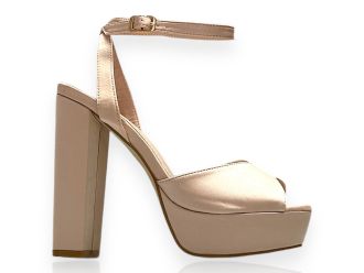 Γυναικεία πέδιλα σε μπέζ χρώμα NUDE 722020