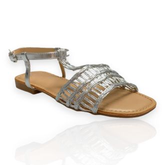 ΓΥΝΑΙΚΕΙΑ FLATFORMS ΣΕ ΑΣΗΜΙ ΧΡΩΜΑ  723576